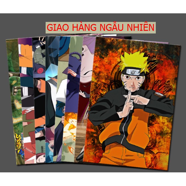 Poster in hoạt hình Naruto Áp phích Nổi trang trí phòng quán cà phê