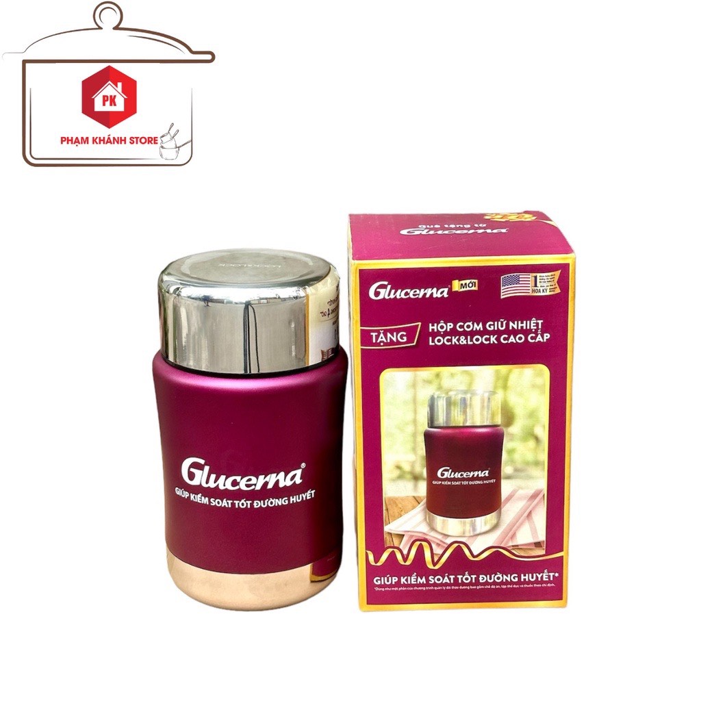 Hộp Đựng Thức Ăn Giữ Nhiệt Lock&Lock LHC8029 500ml Quà Tặng Glucerna