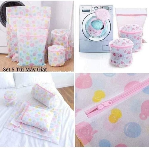 Combo 5 túi lưới giặt đồ