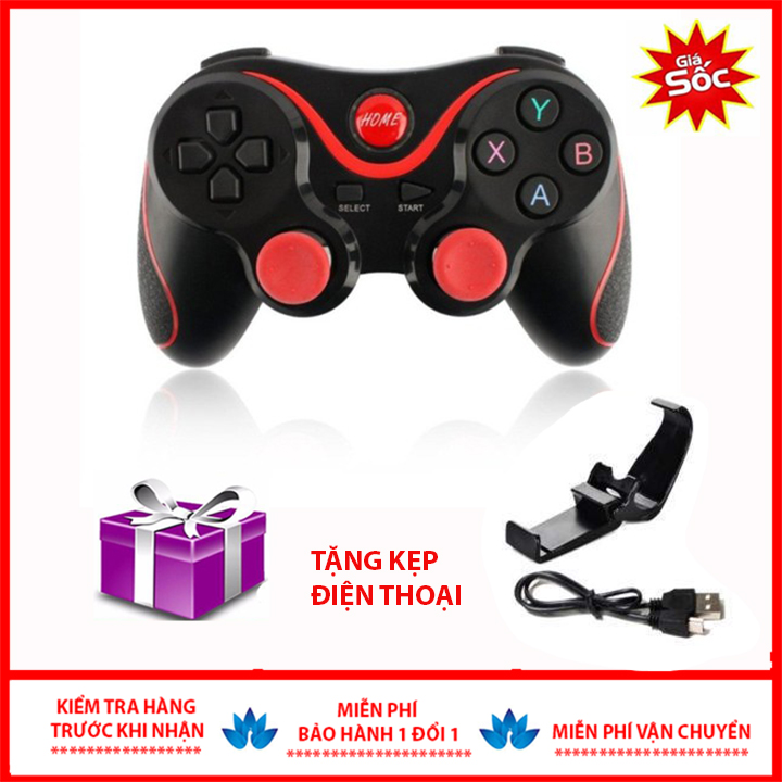 Tay cầm chơi game Liên Quân Mobile- PUBG Terios T3 hỗ trợ app Shootingplus V3