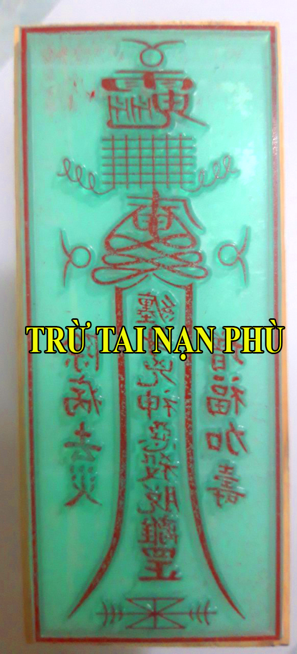 Dấu thờ: trừ tai nạn phù