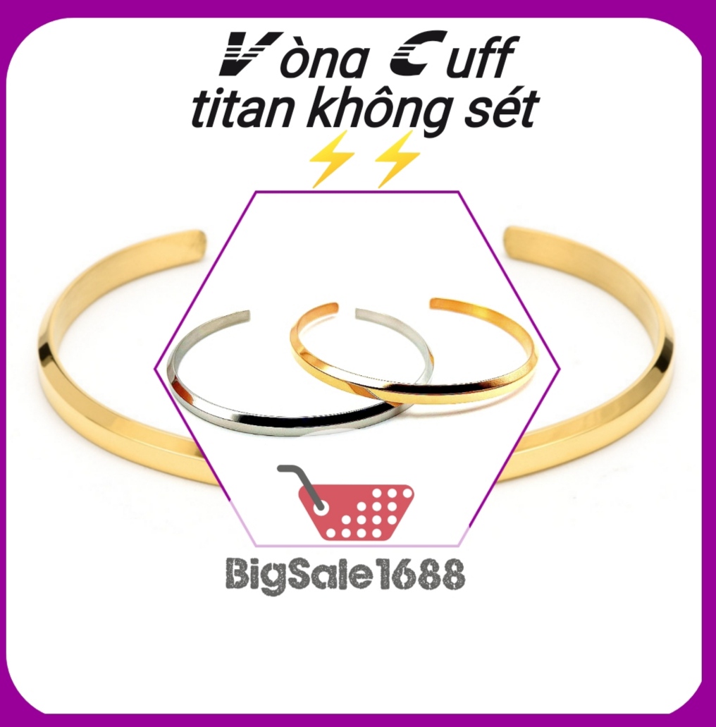 VÒNG CUFF DWTITAN ,Vòng tay Thép Không Rỉ Bảo Hành 1 Năm