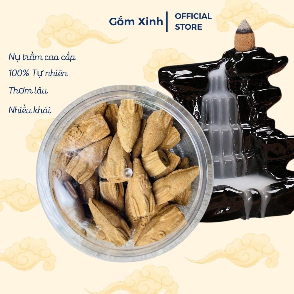 Trầm hương - nụ nhang trầm tự nhiên dùng cho thác khói