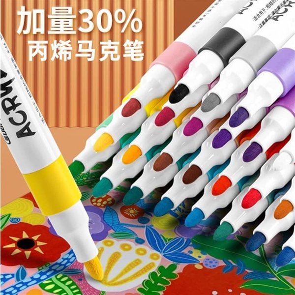 Bộ 60 bút màu Acrylic bền màu, khó phai, siêu nét