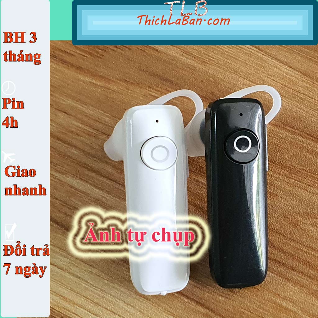 Tai nghe 1 bên tai kèm mic trong, tai nghe bluetooth 5.0 giá rẻ 1 bên tai , tai phone nghe nhạc không dây