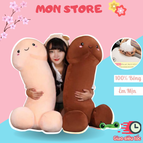 Gấu bông ciu dài size 1m1 nhồi bông dễ thương monstore