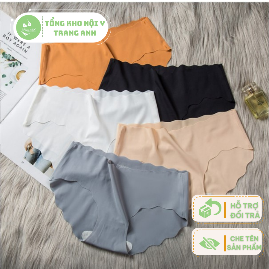 Combo 10 Quần Su Viền Sóng Không Đường May Gợi Cảm Tôn Dáng Lót Đáy Kháng Khuẩn Size 40-75KG QL851