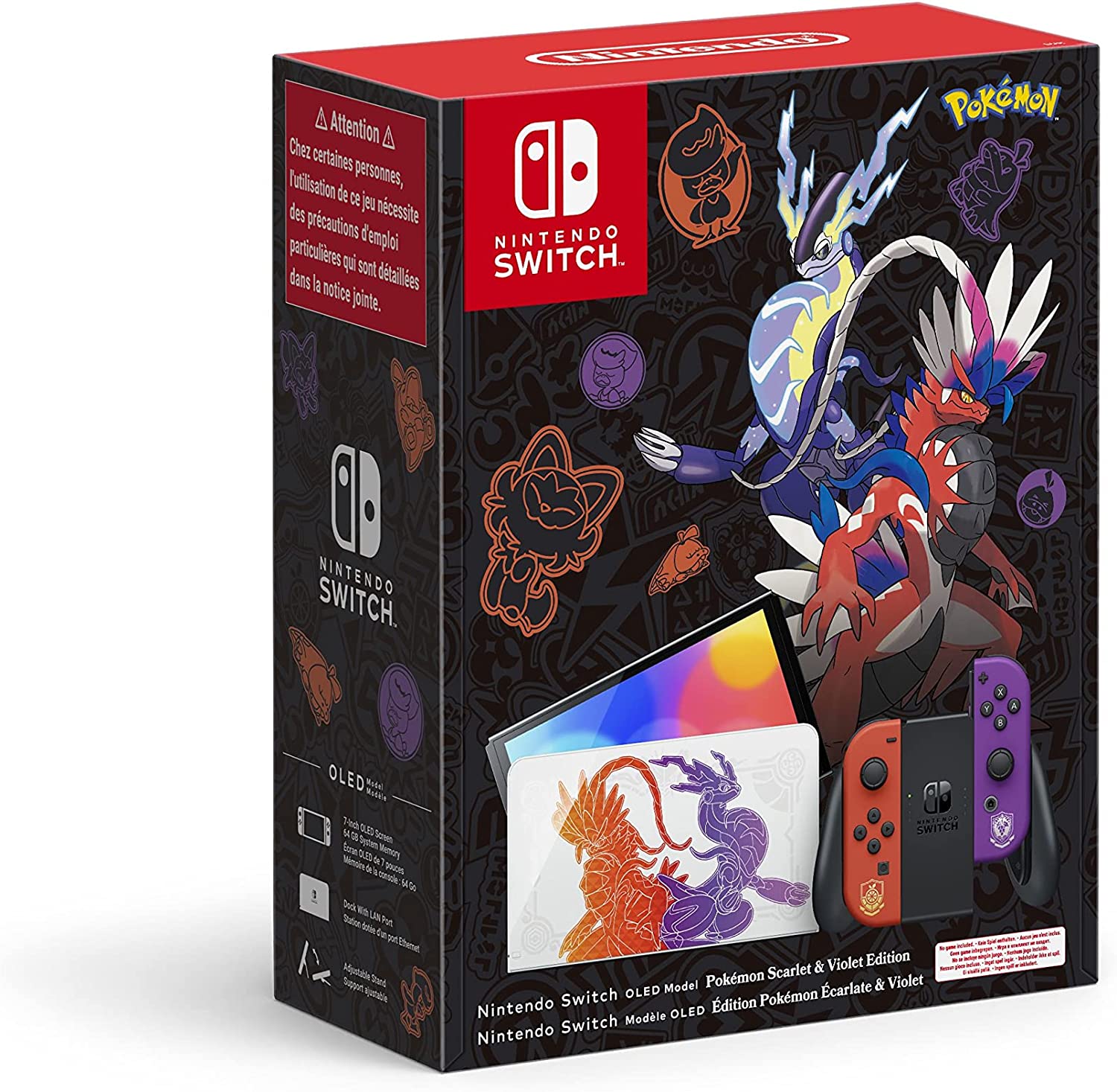 [TRẢ GÓP 0%] NINTENDO SWITCH OLED MODEL POKEMON SCARLET & VIOLET EDITION