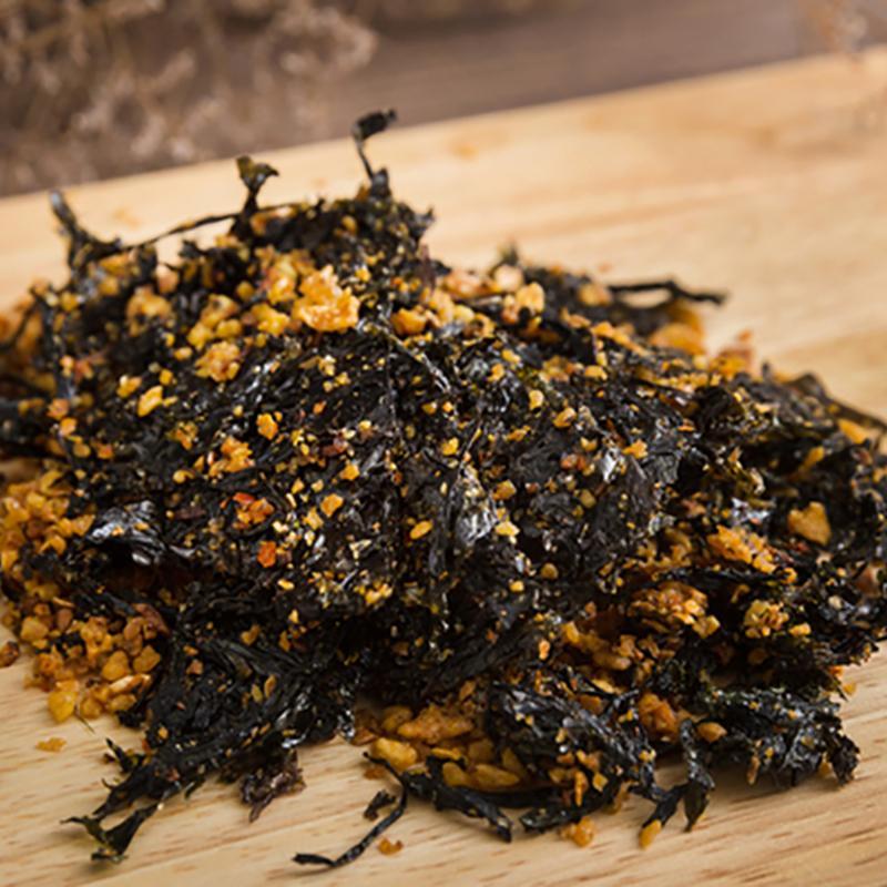 [HCM]Rong biển cháy tỏi Hủ Rong biển rang tỏi giòn tan Rong biển cháy tỏi giòn món ăn vặt thơm ngon ngất ngây