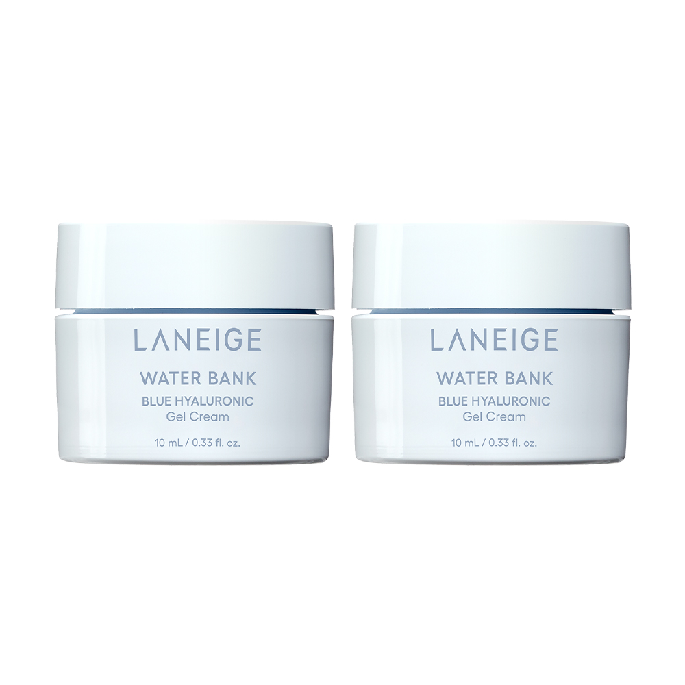[Phiên bản trải nghiệm] Bộ 2 Kem Dưỡng Ẩm Dạng Gel Water Bank Blue Hyaluronic Gel Cream 10mlx2 (Da Dầu và Da Hỗn Hợp)