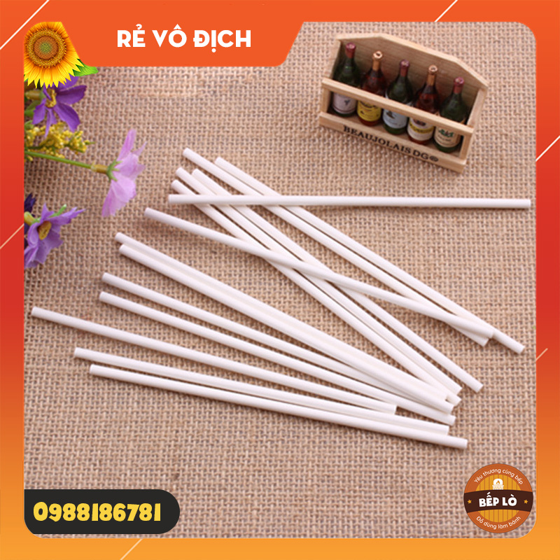 Que làm kẹo mút set 20 que - Dụng cụ làm bánh