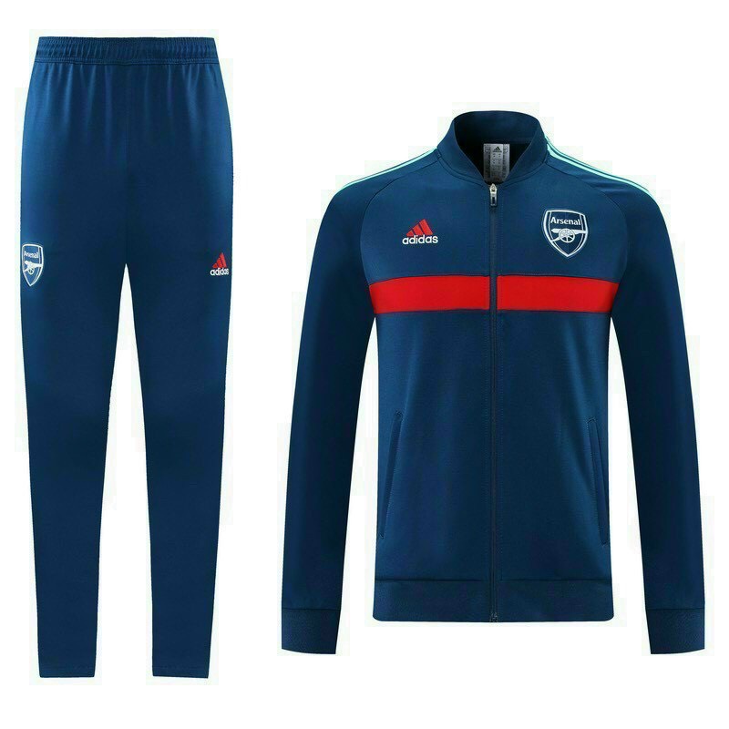 Bô áo khoác bóng đá arsenal 2021, áo khoác nỉ cao cấp arsenal