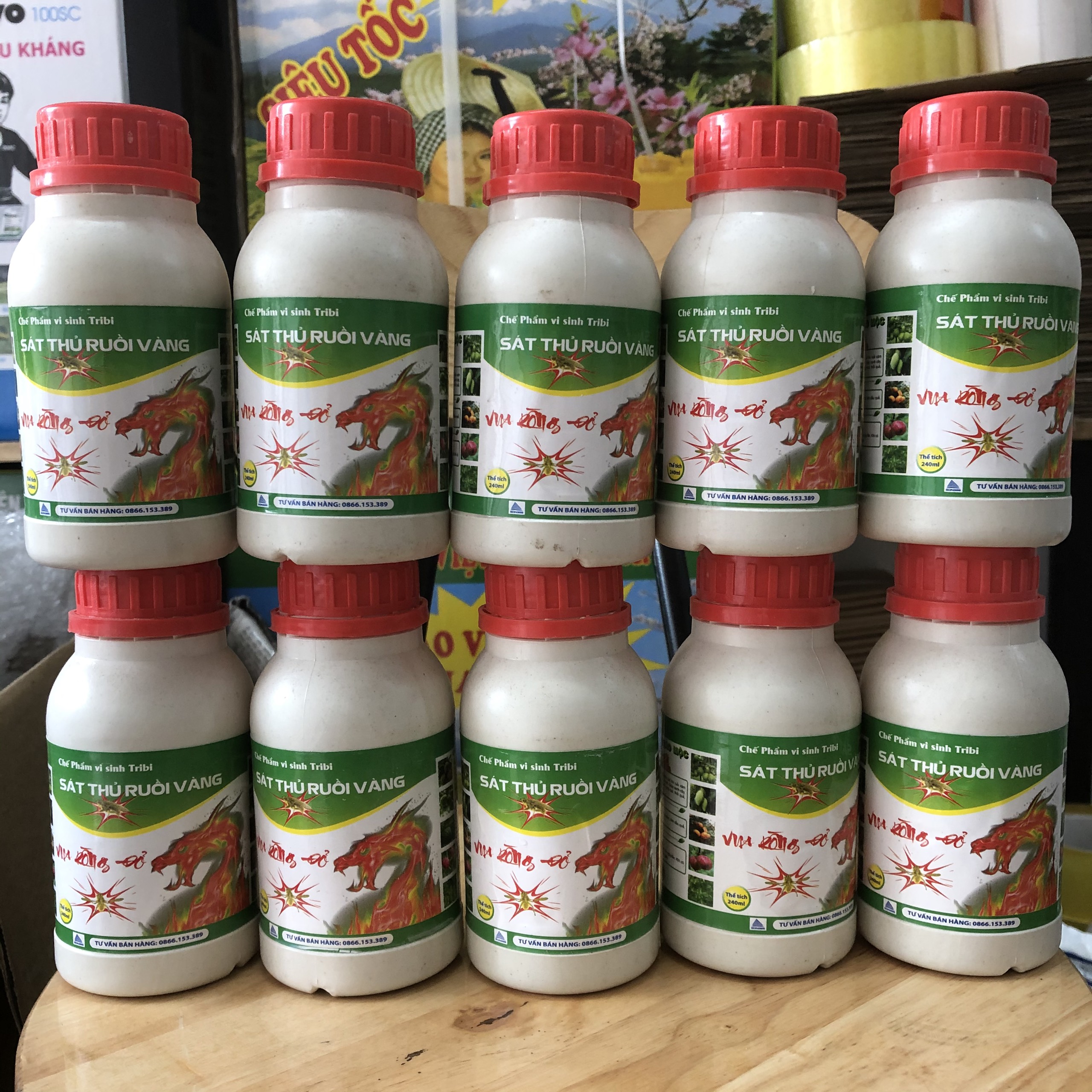 Combo 15 chai sát thủ ruồi vàng 500ml