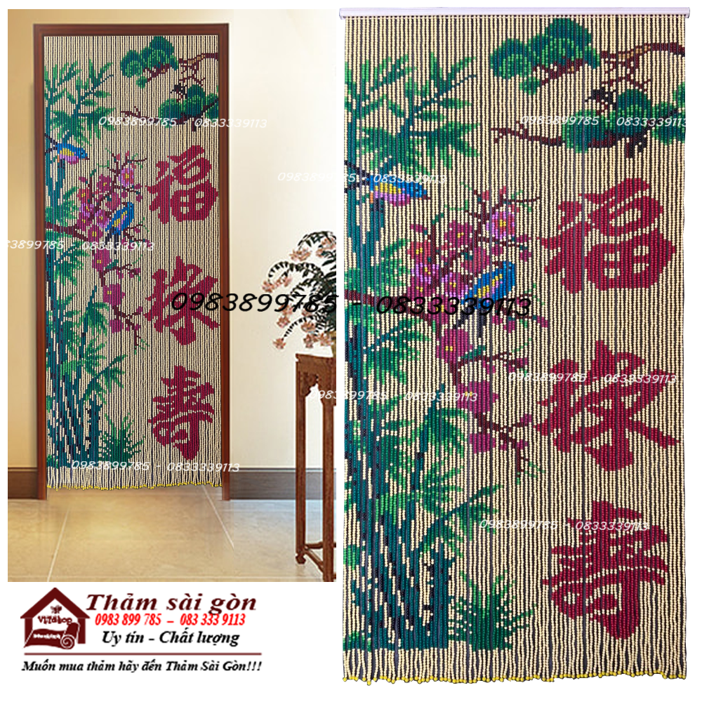 màn hạt nhựa khổ 1m x cao 2m