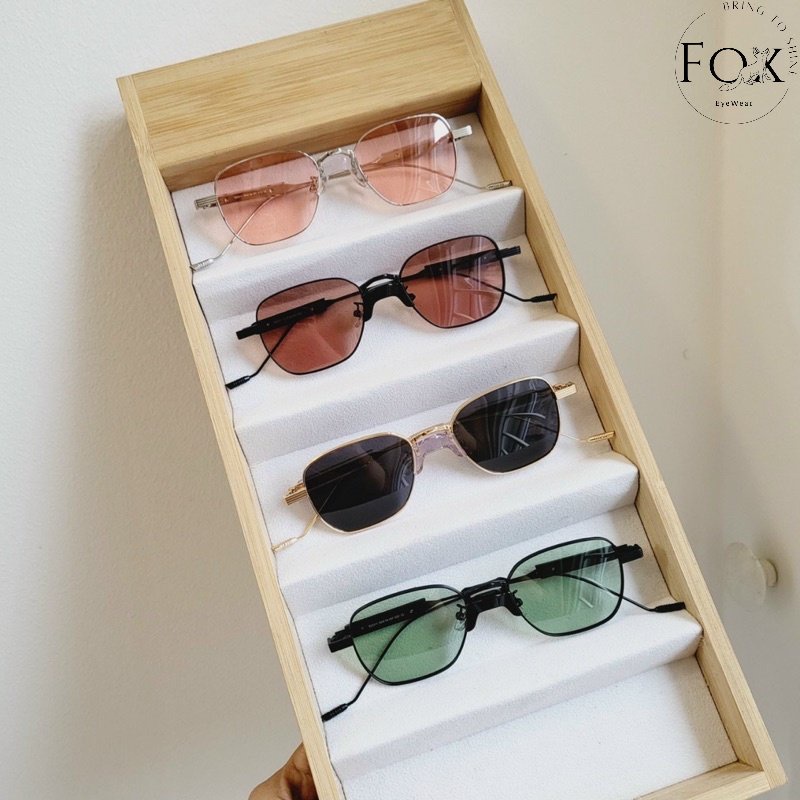 Kính Mát Thời Trang Nam Nữ Fox EyeWear tròng mắt phân cực xịn xò, chống UV400,chất liệu hợp kim không rỉ 22011