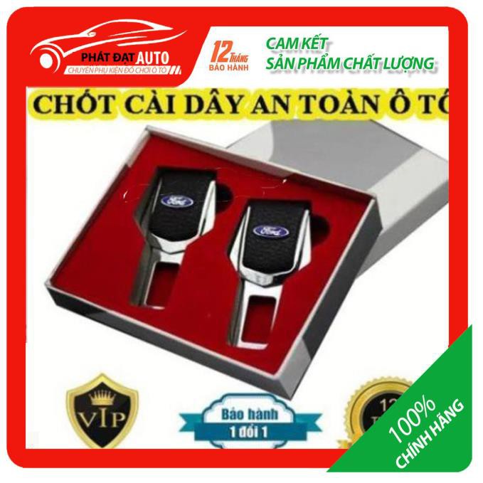 [HCM][Hàng xịn] Chốt cài dây an toàn loại Cao cấp có full Logo Hãng xe chốt ngắt chuông an toàn