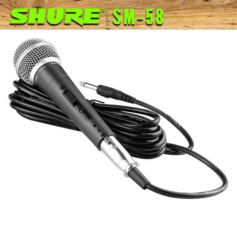 shuer sm58 micro có dây,micro hát karaoke,micro karaoke có dây