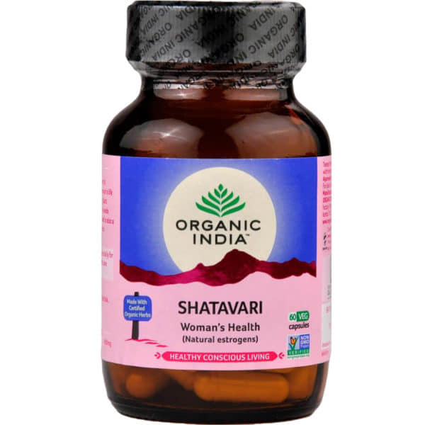 Viên uống điều hòa nội tiết nữ Organic India Shatavari 60 viên