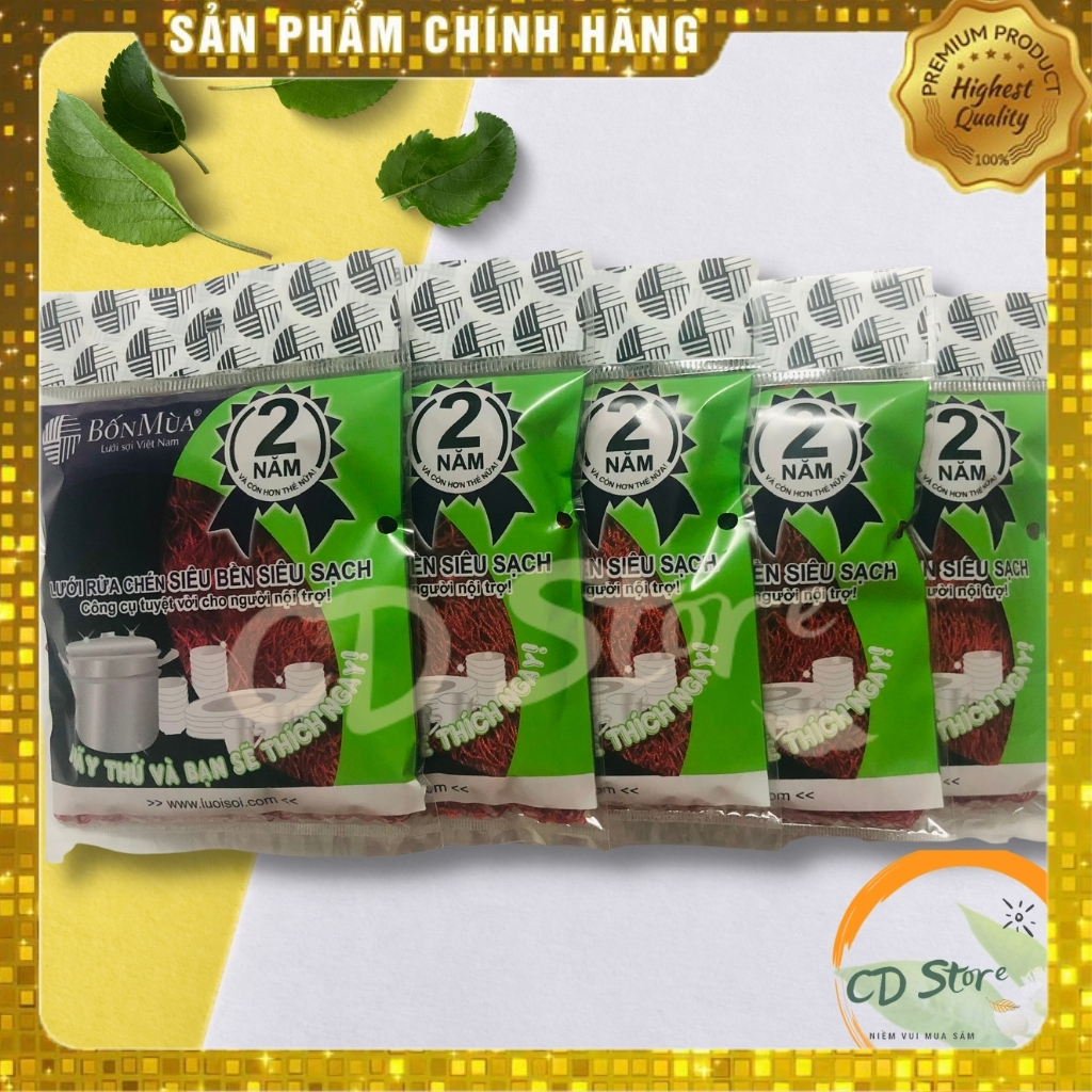 Lưới rửa chén bốn mùa đa năng, siêu bền, giá rẻ kích thước 13x13cm