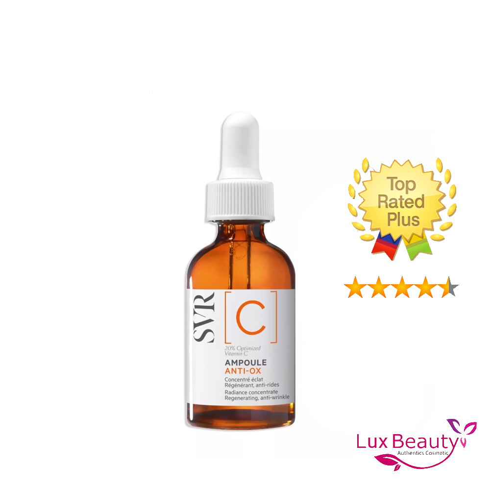 Tinh chất Vitamin C SVR Ampoule Anti-Ox 20% Optimized VitC Serum sáng da và ngừa lão hóa 30ml