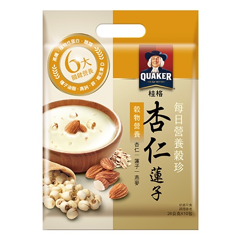 Ngũ cốc quaker 6 chất dinh dưỡng hằng ngày Đài Loan