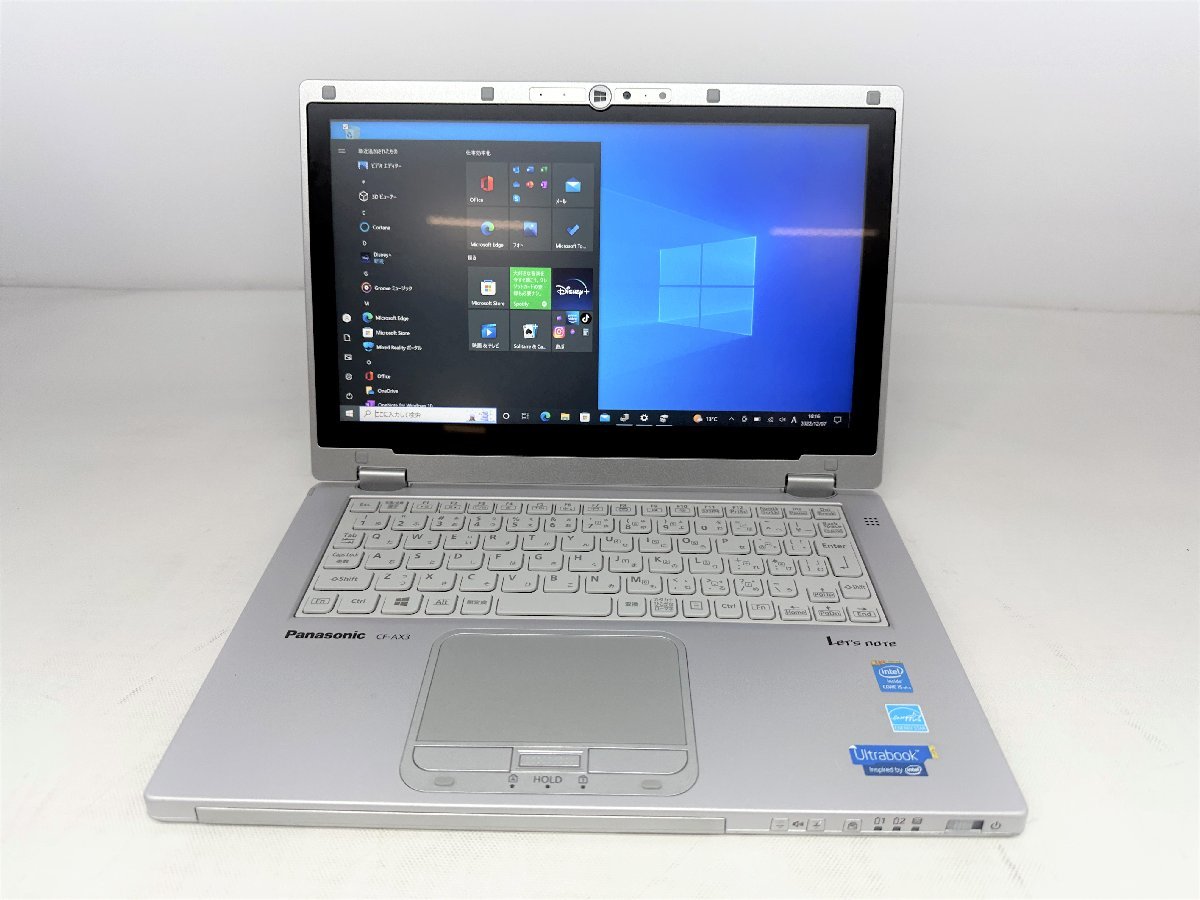 Laptop 2 trong 1 Panasonic CF-RZ5 core m5-6Y57, 4gb ram, 128gb SSD, 10.1inch Full HD IPS cảm ứng gập 360 độ, vỏ nhôm siêu nhẹ chỉ 800gram