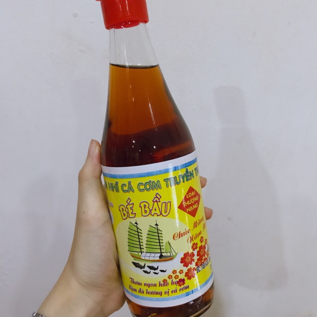 Nước mắm truyền thống Bé Bầu - loại 1