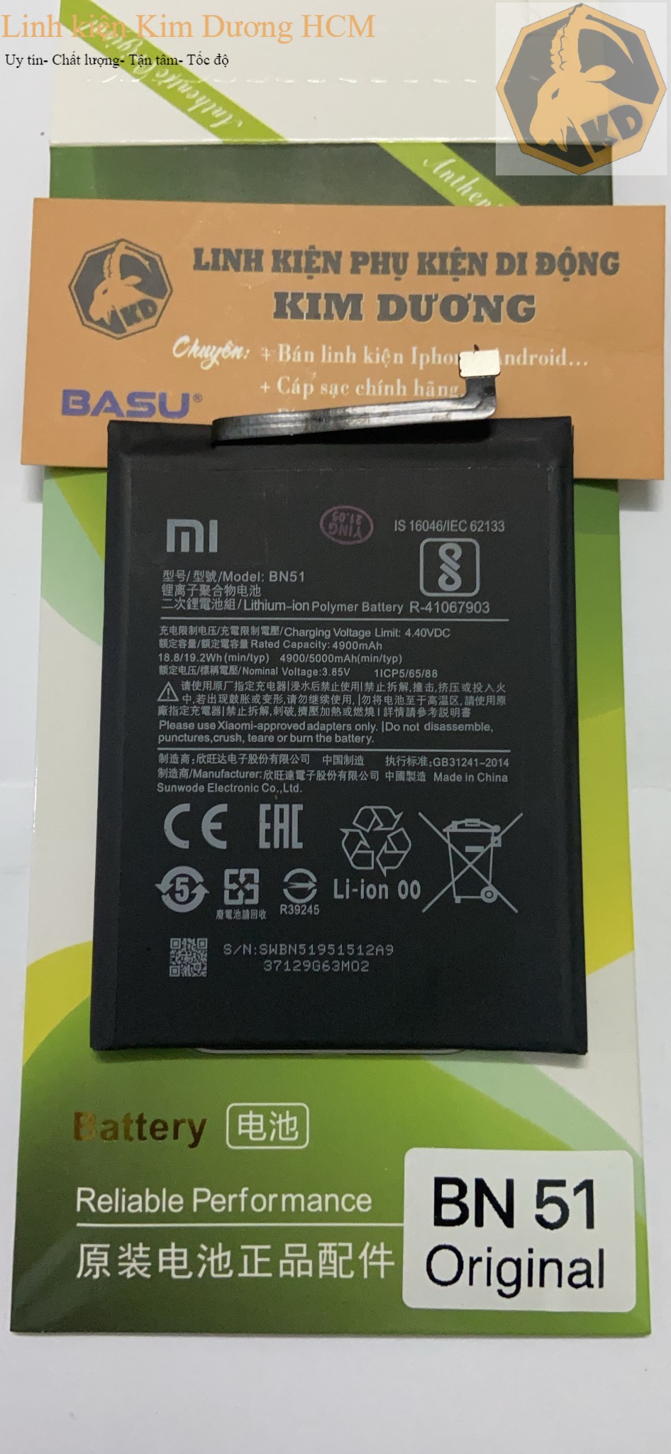 Pin xiaomi redmi 8 /redmi 8a