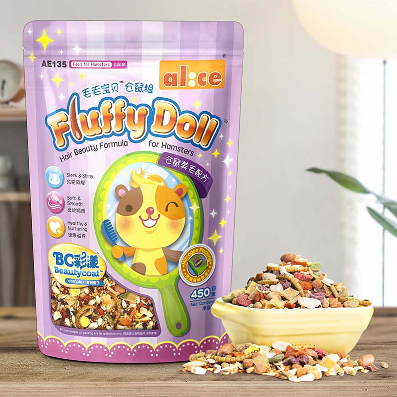 Thức ăn đẹp lông cho hamster 450gr