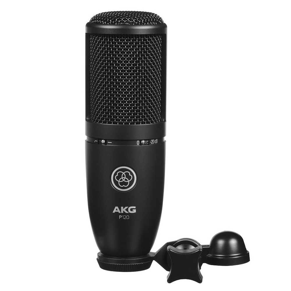 Micro Thu Âm Condenser 48v AKG P120