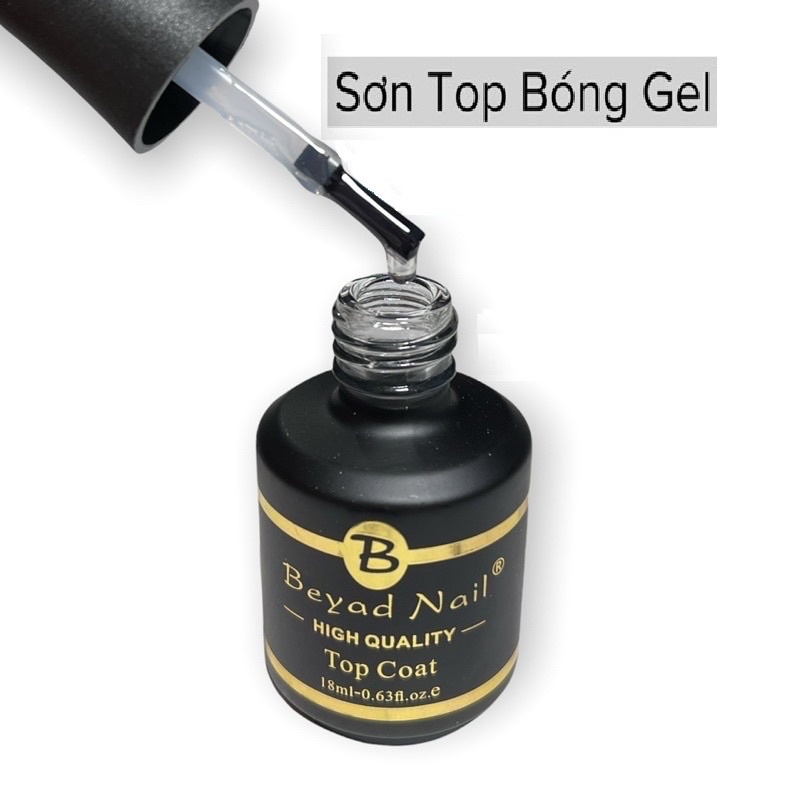 Base top mỹ Beyad nail base top liên kết phủ siêu bền làm nail