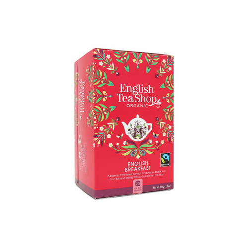 Trà organic english breakfast english tea shop 40g