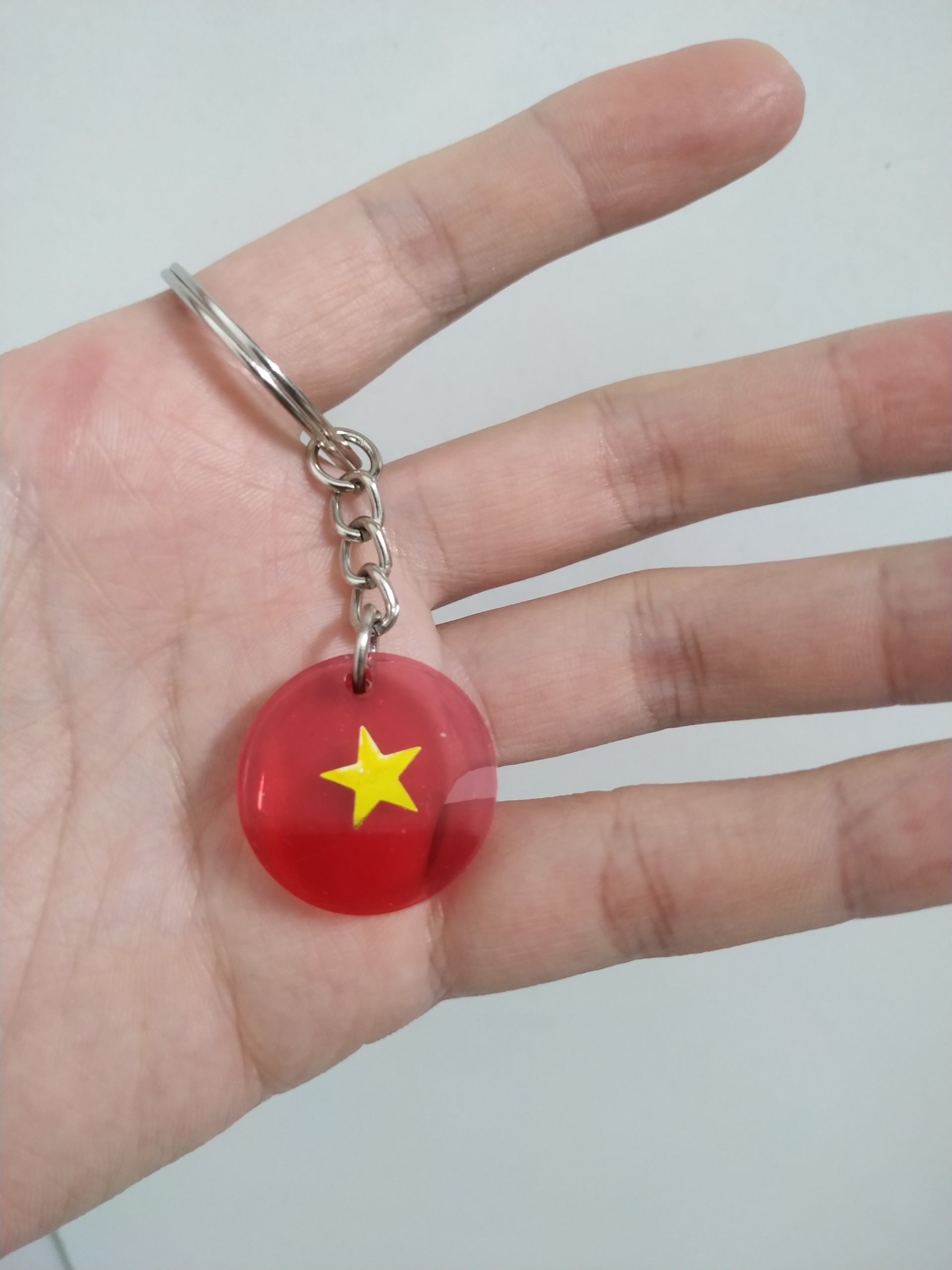 Móc khóa cờ đỏ sao vàng Việt Nam