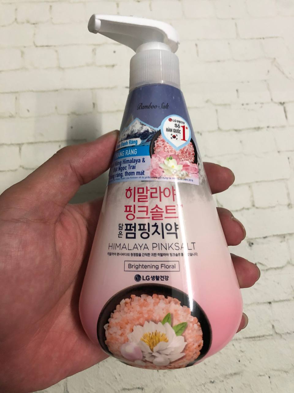 Kem đánh răng Bamboo Salt Himalaya 285g