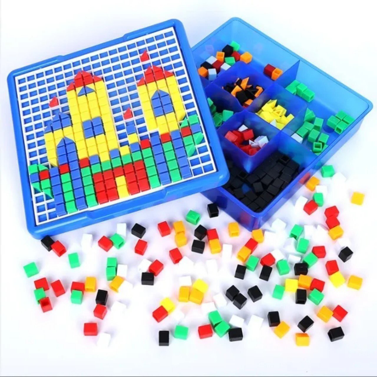 Bảng xếp hình Mosaic 490 chi tiết - Phát triển trí tuệ sáng tạo cho bé
