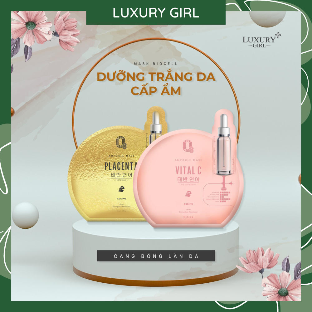 Mặt nạ dừa biocell o8 luxury girl