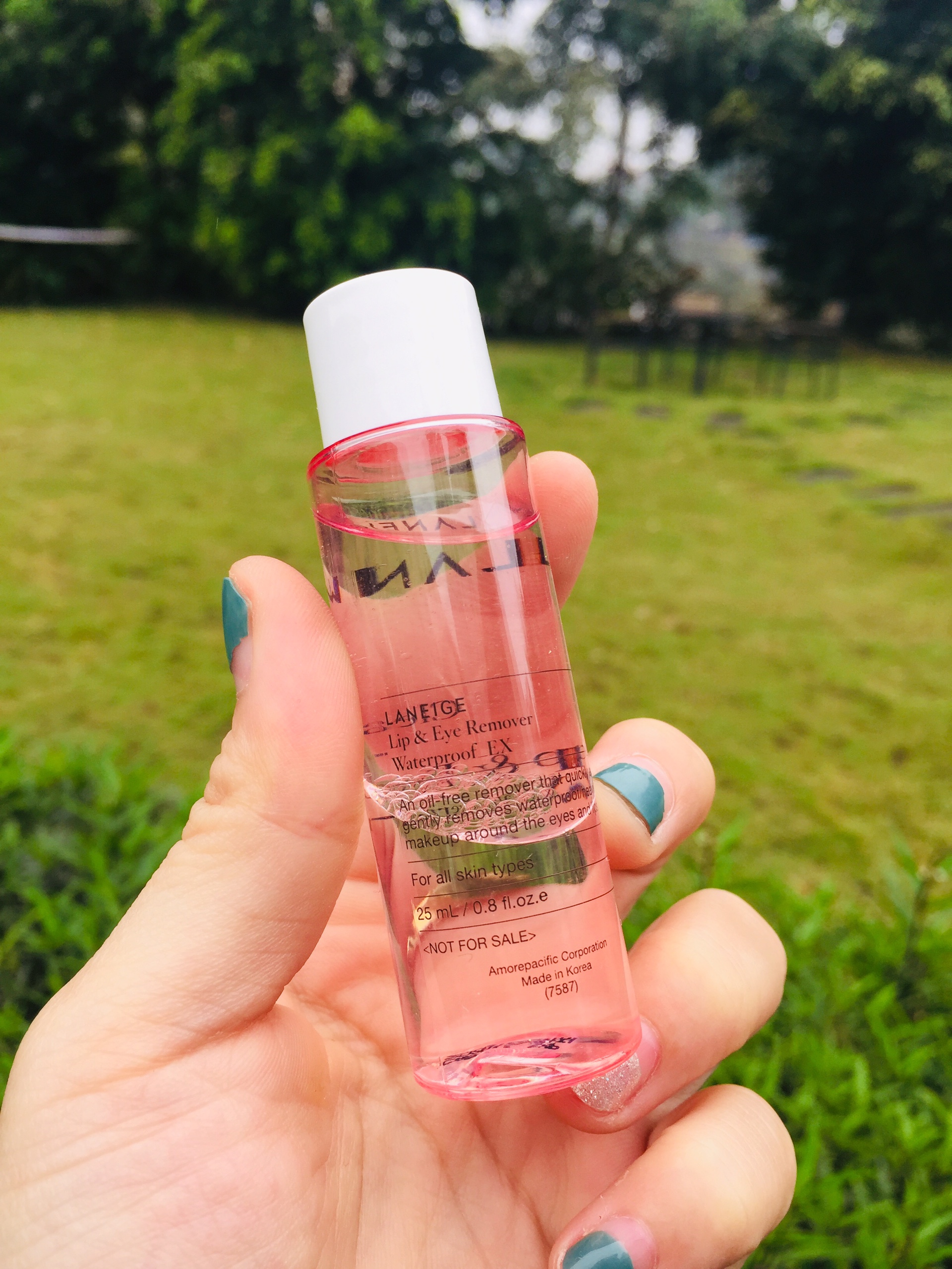 Dầu tẩy trang Laneige dành cho mắt &môi Water proof  size 25ml