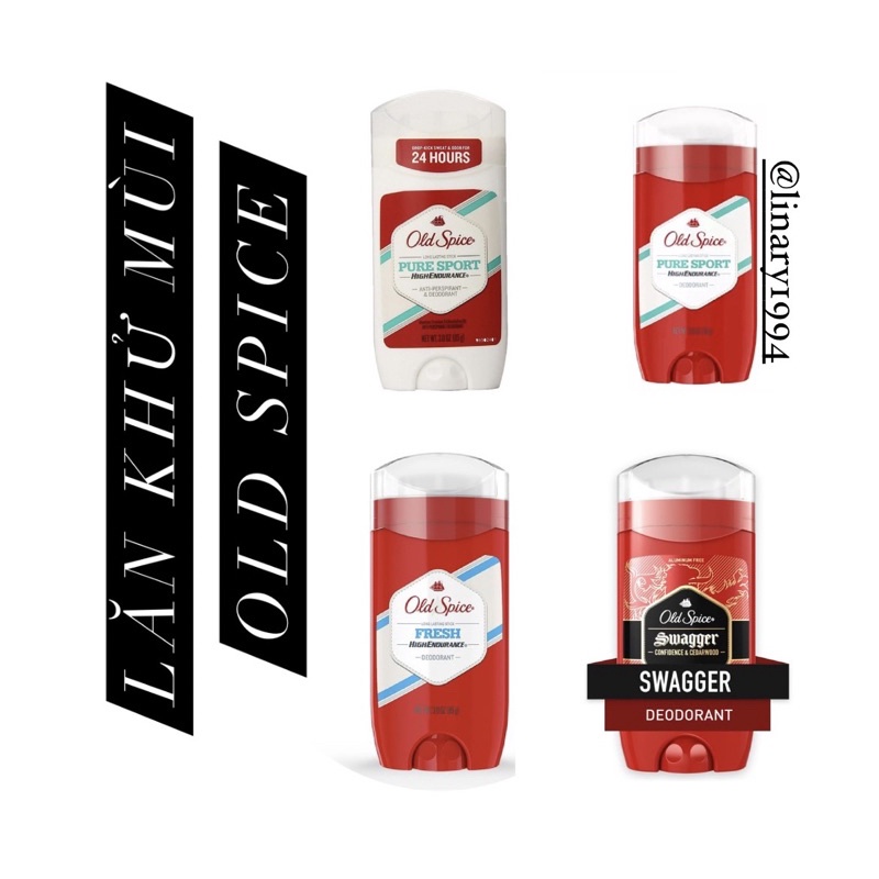Lăn khử mùi old spice