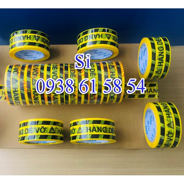 1 cây băng keo hàng dễ vỡ 1,2kg gồm 6 cuộn