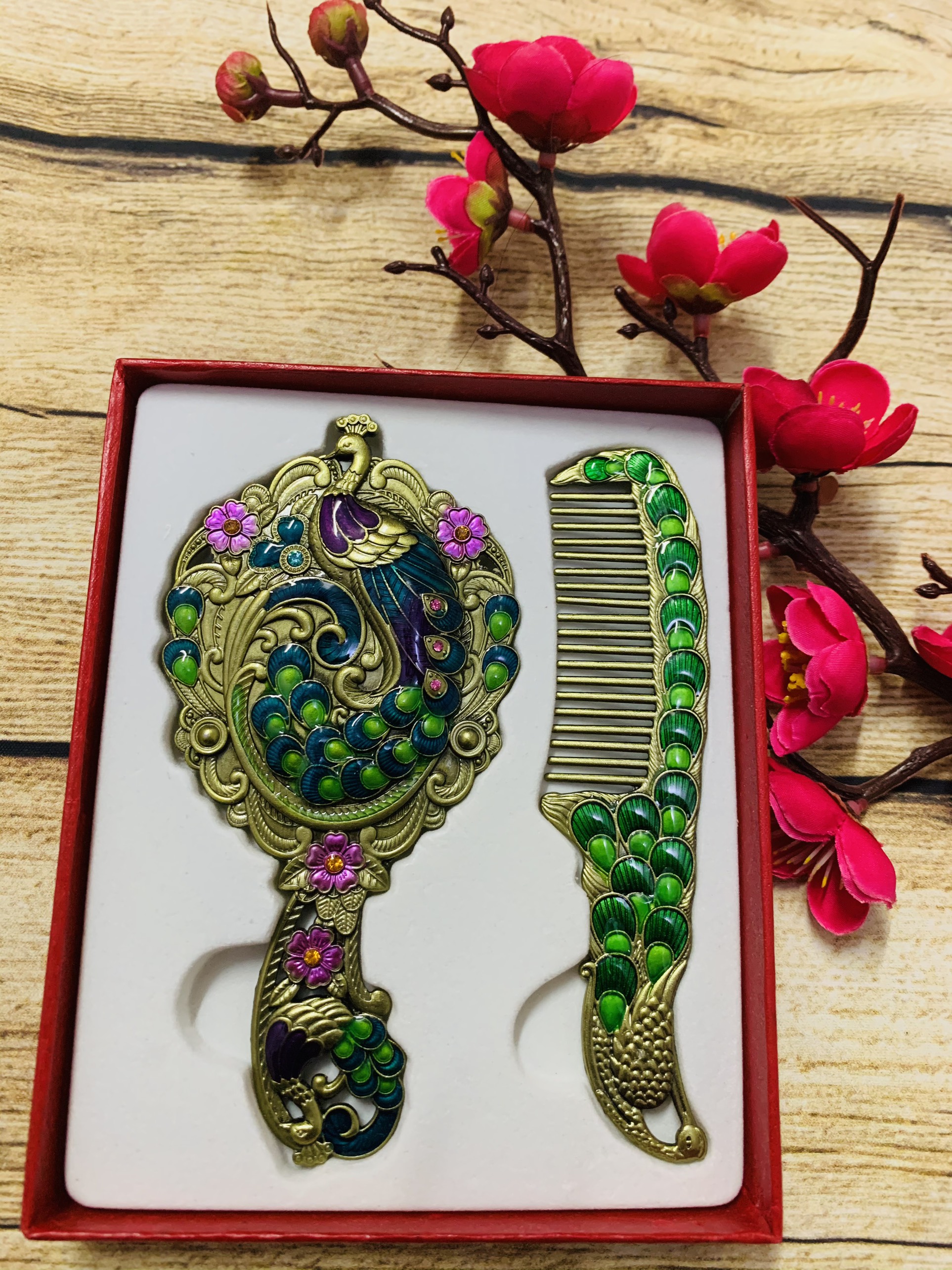 Bộ gương lược mini