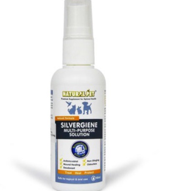 Chai xịt Silvergiene sát khuẩn và mau lành vết thương cho chó và mèo 60ml và 250ml