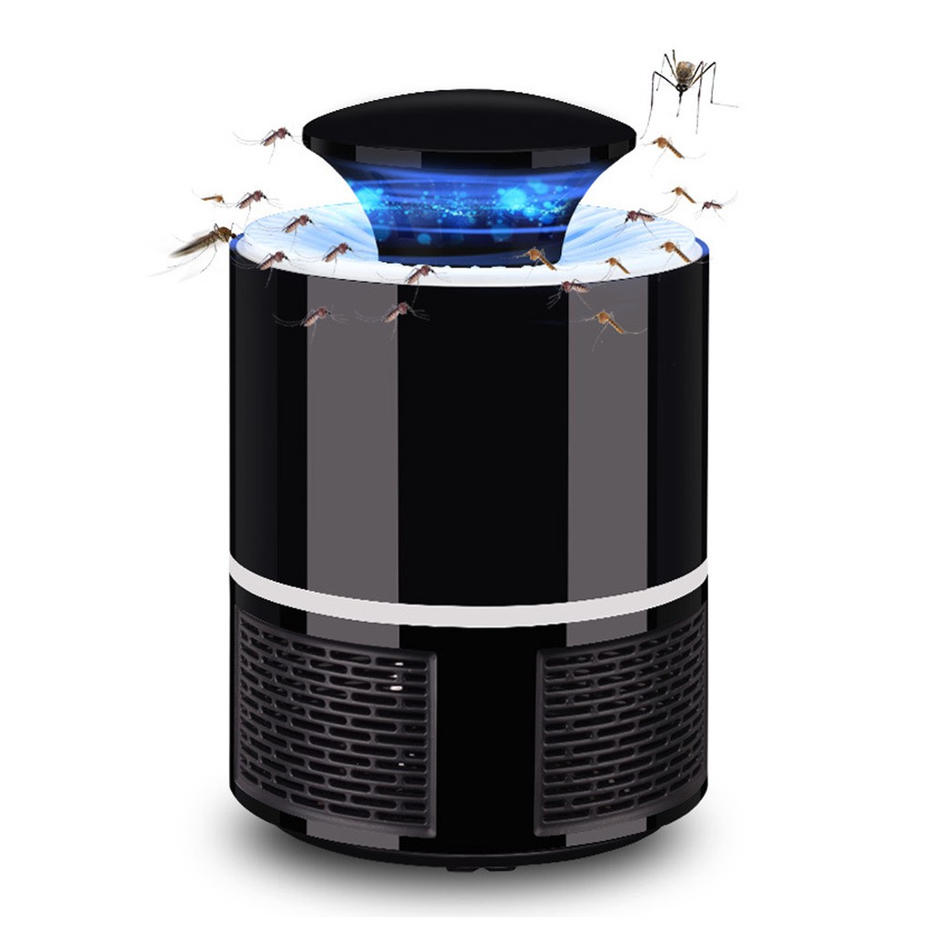 Đèn bắt muỗi - đèn bắt muỗi công nghệ led uv & quạt hút _nguồn usb