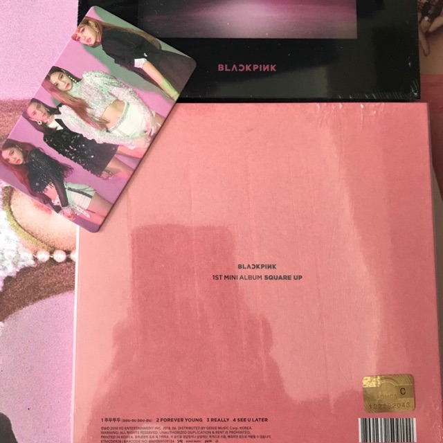 Album Blackpink Square Up chính hãng Không Poster