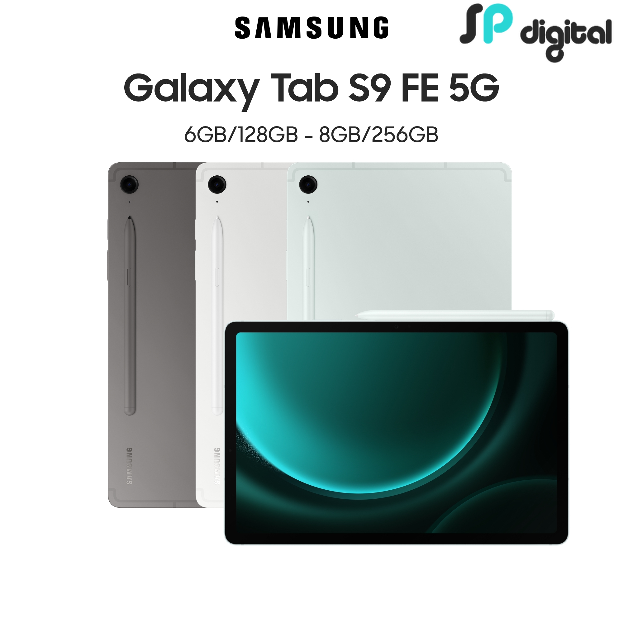 Máy tính bảng Samsung Galaxy Tab S9 FE 5G - Hàng Chính Hãng