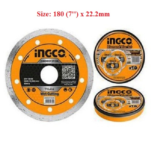 Đĩa cắt gạch ướt 180 ingco dmd021802m