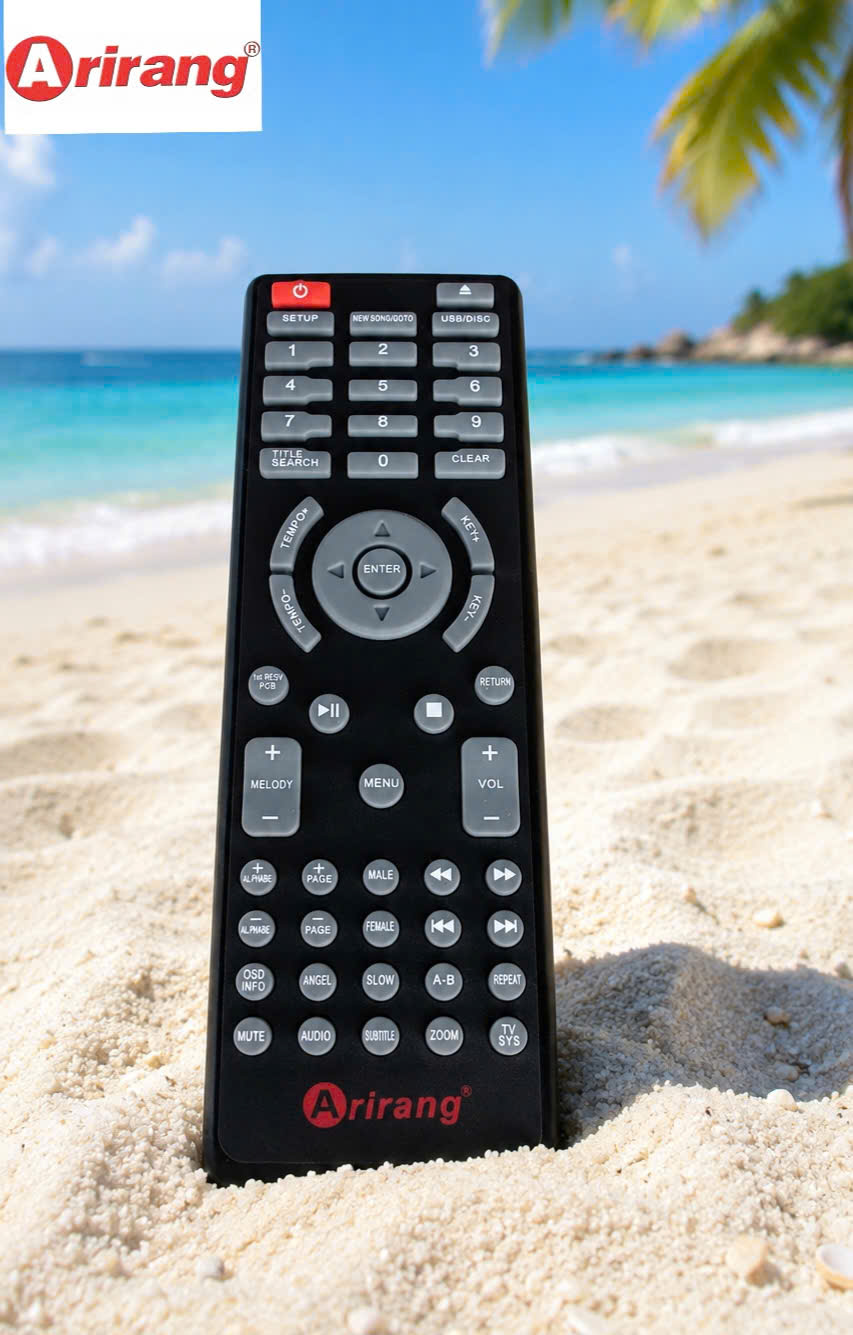 RemoCHÍNH HÃNG Điều khiển Đầu Karaoke Arirang AR-3600 KTV / AR-36 / AR-3600HD MSP: AR-3600 KTV / AR-36 / AR-3600HD SỬ DỤNG CHO ĐẦU Karaoke Arirang AR-3600 KTV / AR-36 / AR-3600HD BẢO HÀNH 1 NĂM