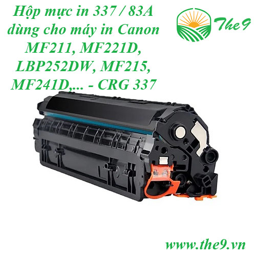[HCM]Hộp mực in 337 d&ugraveng cho m&aacutey in Canon MF211 MF221D LBP252DW MF215 MF241D... - CRG 337/ 83A h&agraveng nhập khẩu mới 100%