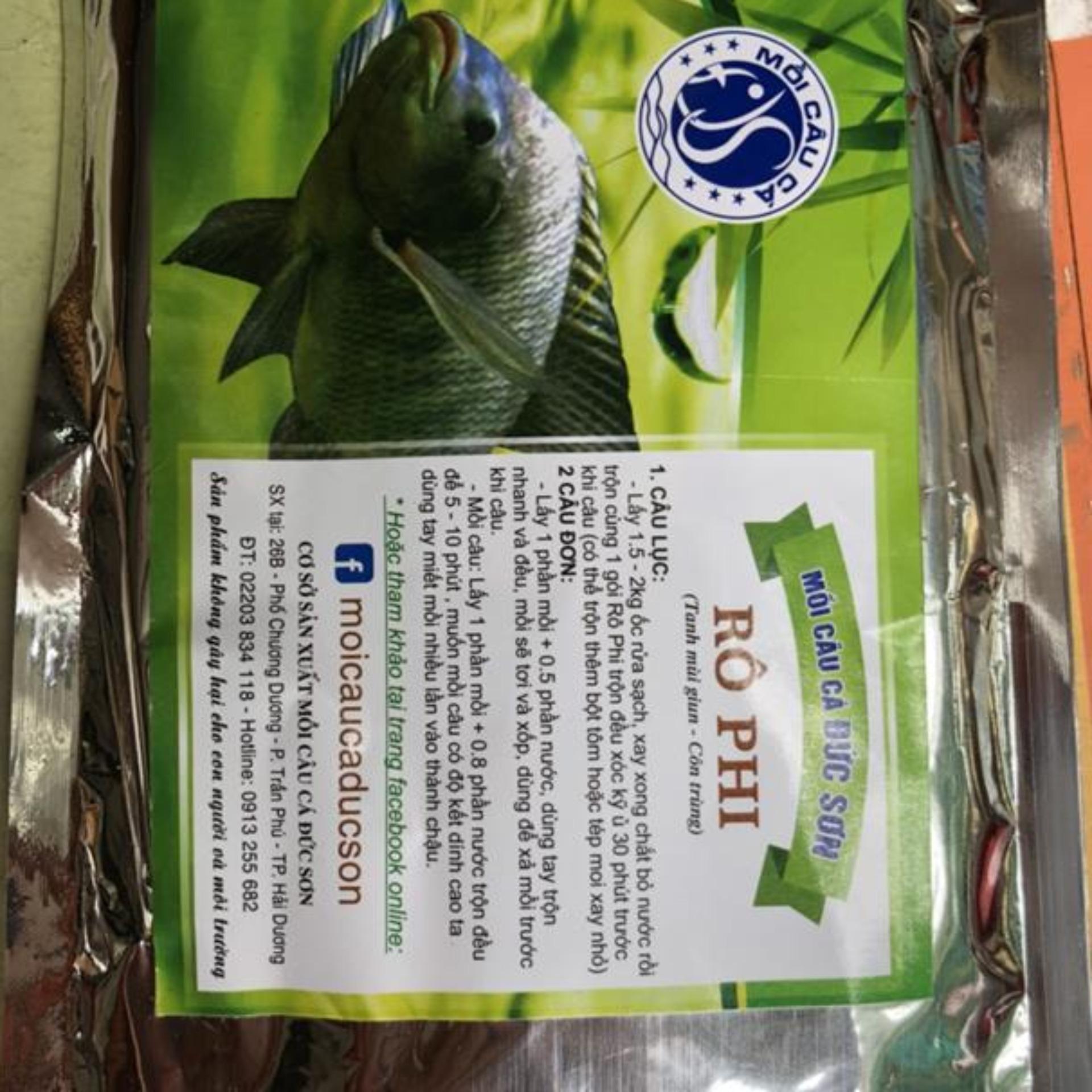 Mồi câu cá rô phi chuyên để câu rô phi - mồi câu cá hiệu Đức Sơn