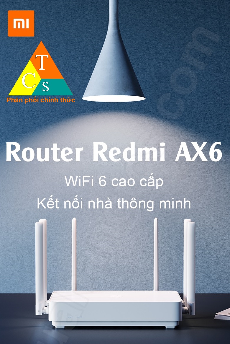 Bộ phát wifi router wifi 6 redmi ax6