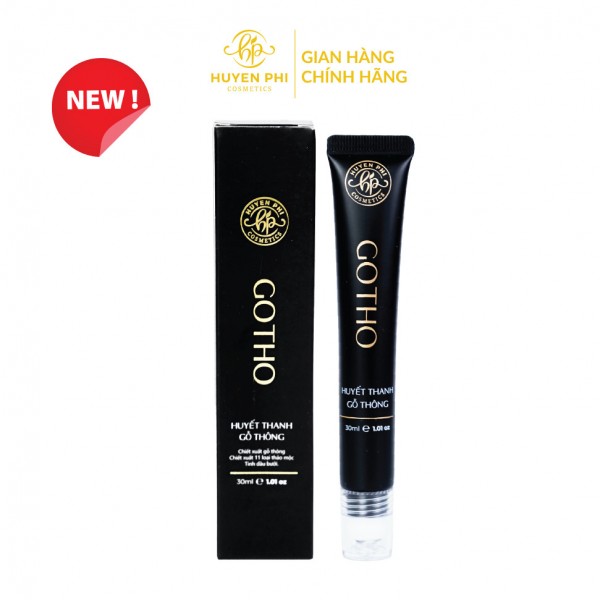 (CHÍNH HÃNG) Gotho Huyết thanh gỗ thông Huyền Phi- 30ml- kích thích mọc tóc, chống gãy rụng